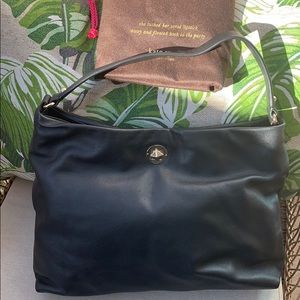 Kate Spade Small Black Leather Handbag